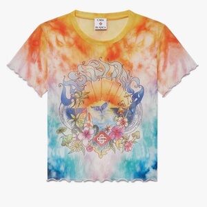 Casa Blanca Multicolor Tie-Dye Short Sleeve Tee